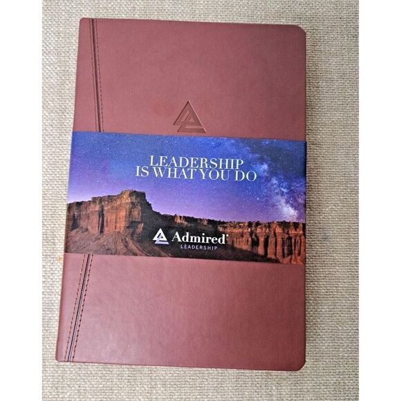Hardcover Notebook Journal  Vegan Leather Cover  Brown Lined Pages Lot of 2 - Picture 4 of 10